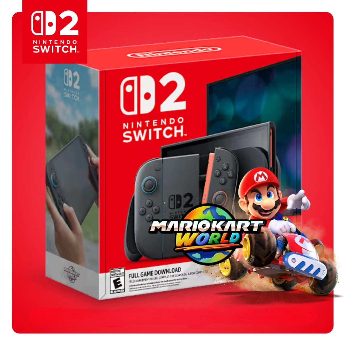 CONSOLA NINTENDO SWITCH 2 BUNDLE MARIO KART WORLD - Imagen 3